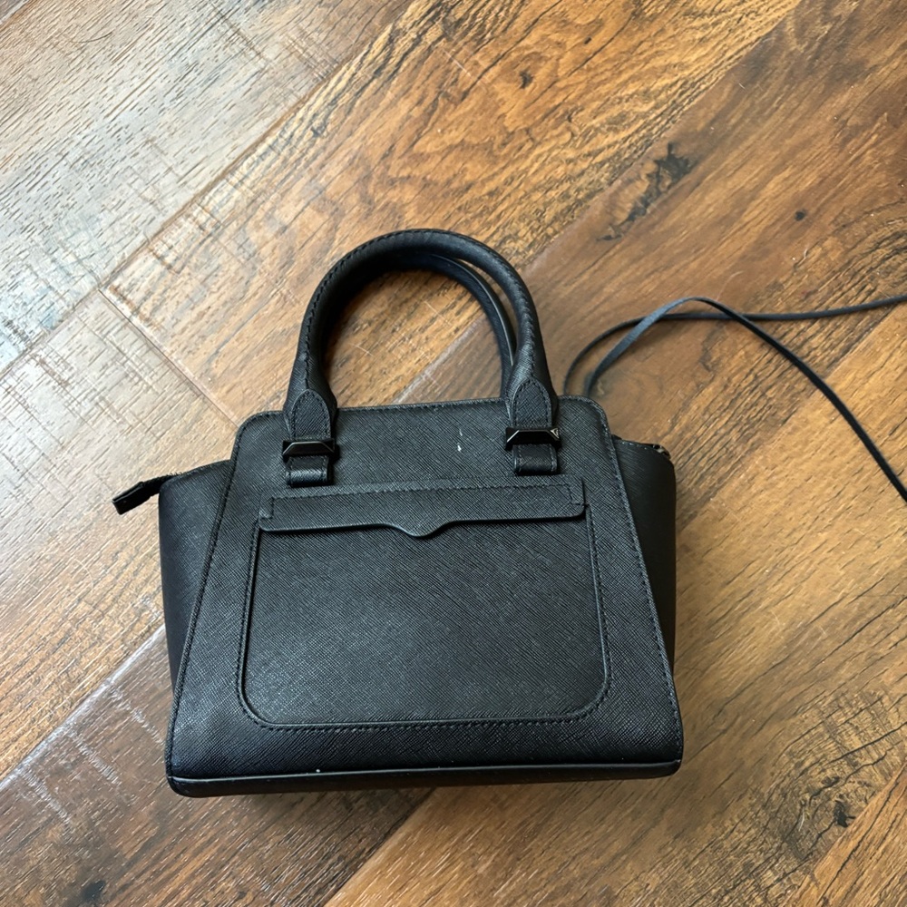 Black Rebecca Minkoff Handbag with Top Handles